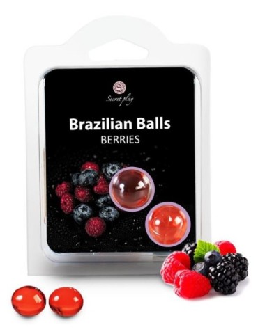 Boules de massage BRAZILIAN BALLS Fruits des bois