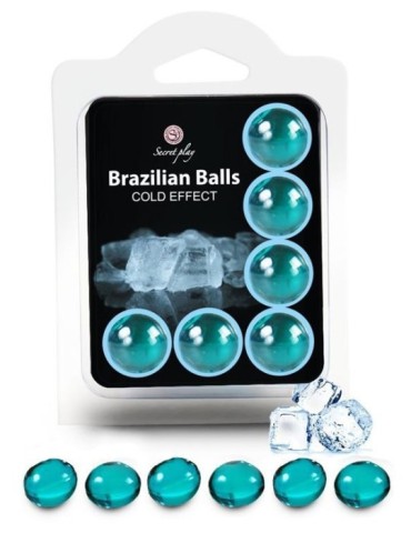 Boules de massage Brazilian Balls Effet Froid x6