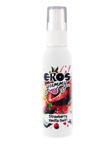 Spray Corporel à Lécher Yummy Fraise Vanille 50 ml