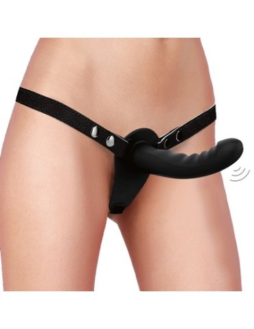 Gode ceinture Dual Vibrating 15 x 3.3cm Noir