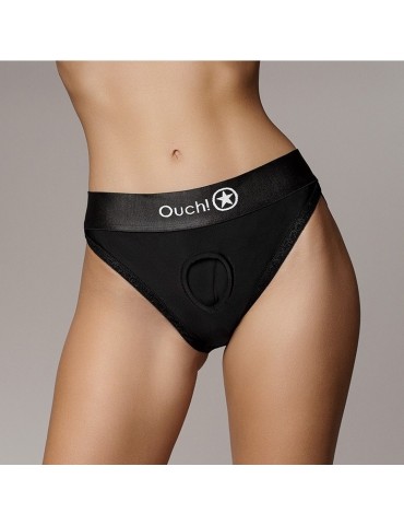 Culotte vibrante Strap-On Hipster Noire