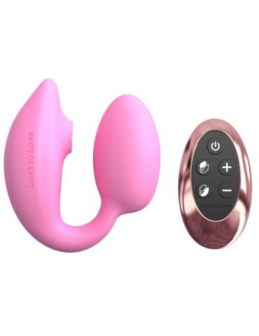 Stimulateur Clitoris et Point G Wonderlover Rose