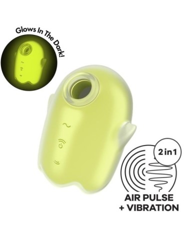 Stimulateur de clitoris Glowing Ghost Jaune