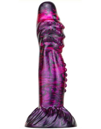 Gode Fantasy Croq 19 x 5cm Violet-Noir