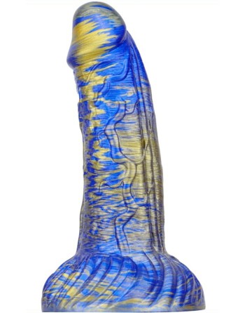 Gode Fantasy Gentax 16 x 5cm Bleu-Doré