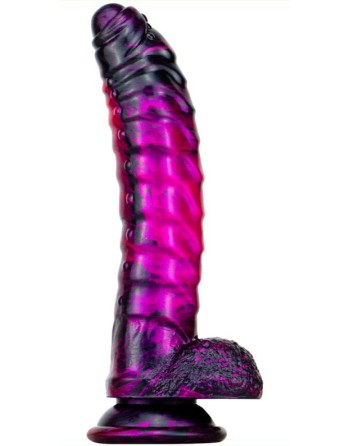 Gode Fantasy Gasix 16 x 4cm Violet-Noir