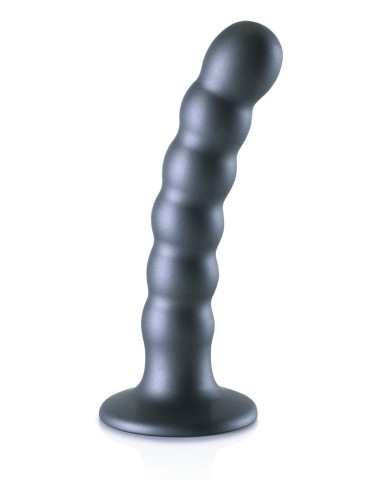 Plug Beaded G-Spot S 13 x 2.5cm Gris