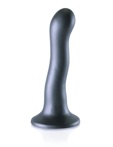 Plug Curvy G-Spot 17 x 3.5cm Gris