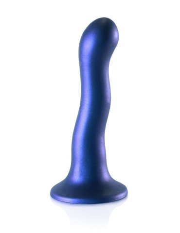 Plug Curvy G-Spot 17 x 3.5cm Bleu