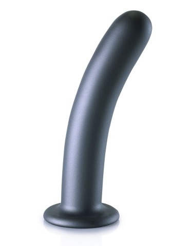 Plug Smooth G-Spot L 17 x 3.5cm Gris