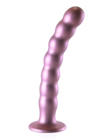 Plug Beaded G-Spot L 20.5 x 3.2cm Rose