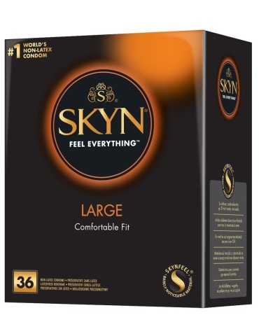 Préservatifs sans latex Skyn Large x36