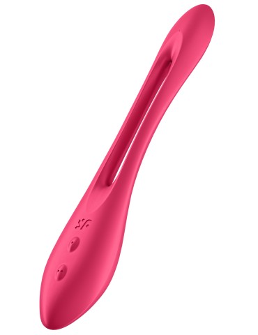 Multi-vibrateur Elastic Joy Satisfyer Rouge