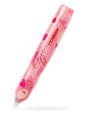 Stylo Corporel Comestible Fraise 35g