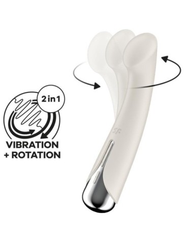 Stimulateur Spinning G-Spot 1 - 11 x 3.5cm Crème