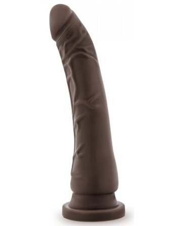 Gode rÃ©aliste Cock Star Dr Skin 20  x4cm Marron