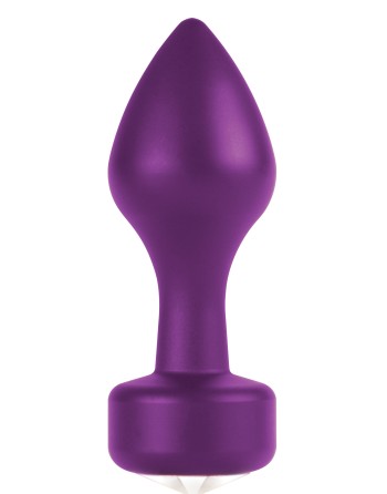 Plug Bijou anal Alu Elegant 6 x 3 cm Violet