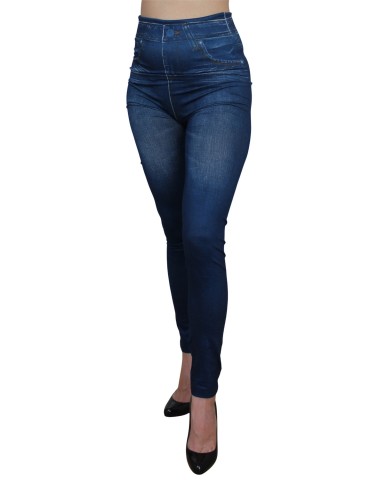 Legging bleu style jean neuf - FD1012