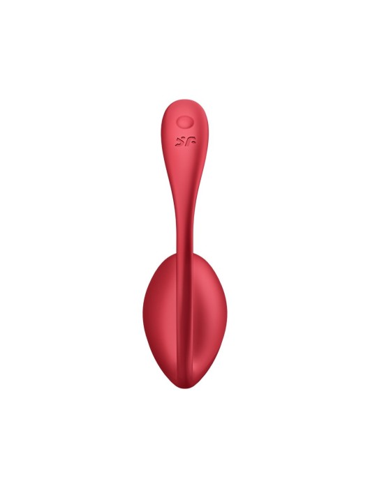 Oeuf vibrant télécommandé rouge Shiny Petal Satisfyer - CC597863