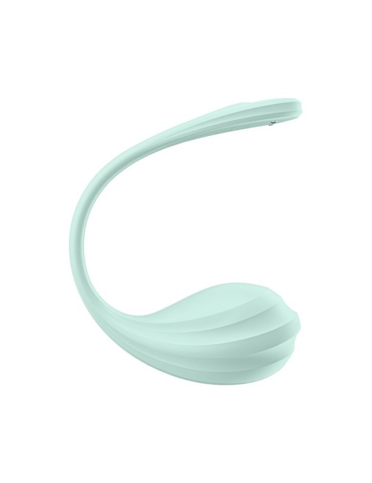 Oeuf vibrant vert menthe Smooth Petal Satisfyer - CC597862