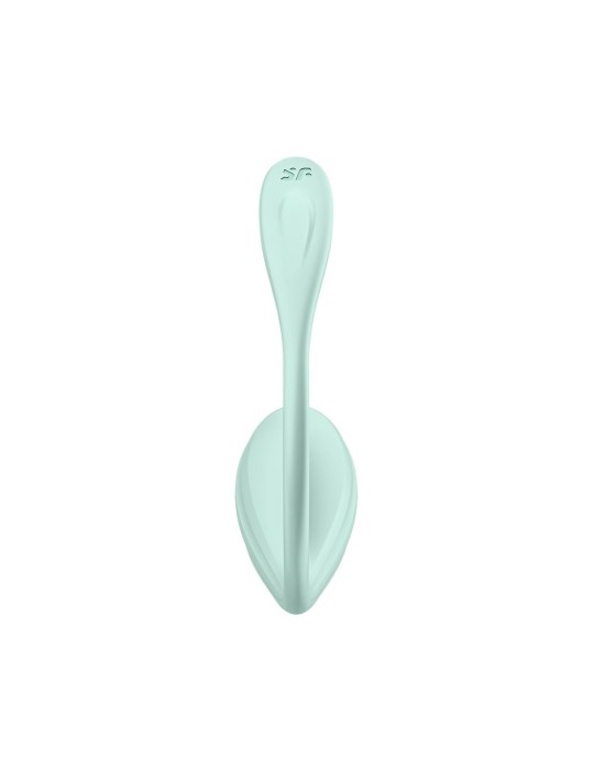 Oeuf vibrant vert menthe Smooth Petal Satisfyer - CC597862