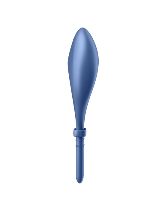 Cockring vibrant connecté USB bleu Bullseye Satisfyer - CC597798