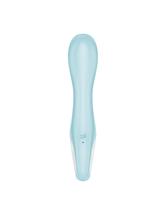 Vibromasseur gonflant connecté bleu USB Air Pump Vibrator 5 Satisfyer - CC597802