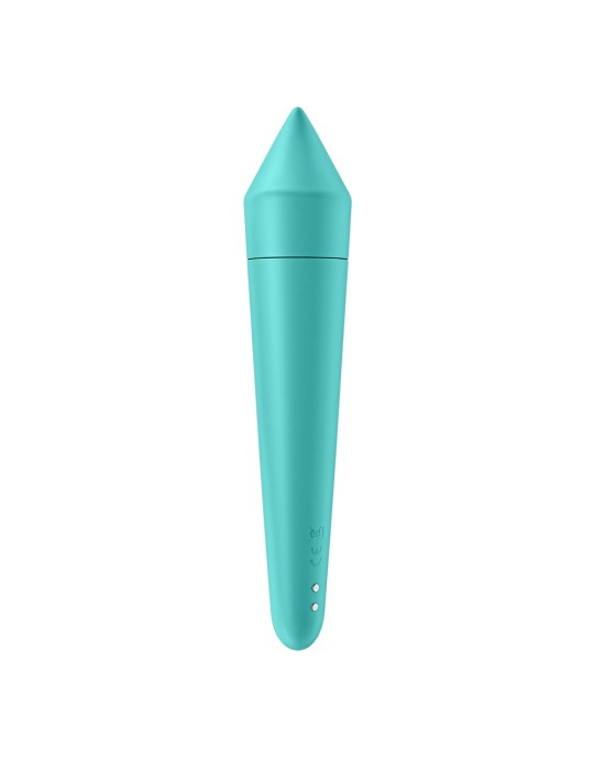 Vibromasseur connecté turquoise USB Ultra Power Bullet 8 Satisfyer - CC597744