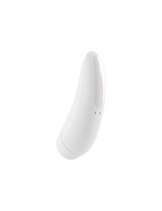 Stimulateur clitoridien connecté blanc Curvy 1 Satisfyer - CC5972390020