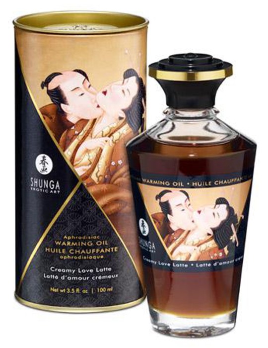 Huile chauffante latté d'amour comestible 100ml - CC812010