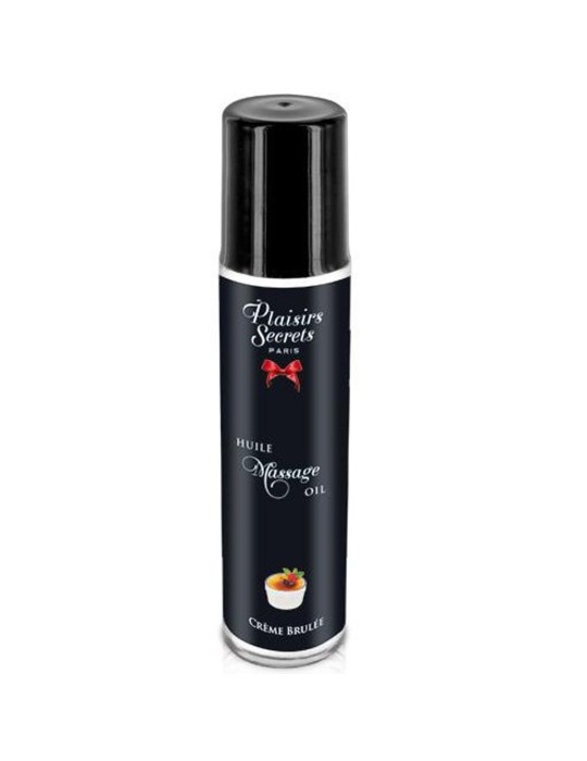 Huile de massage comestible crème brûlée 59ml - CC826005