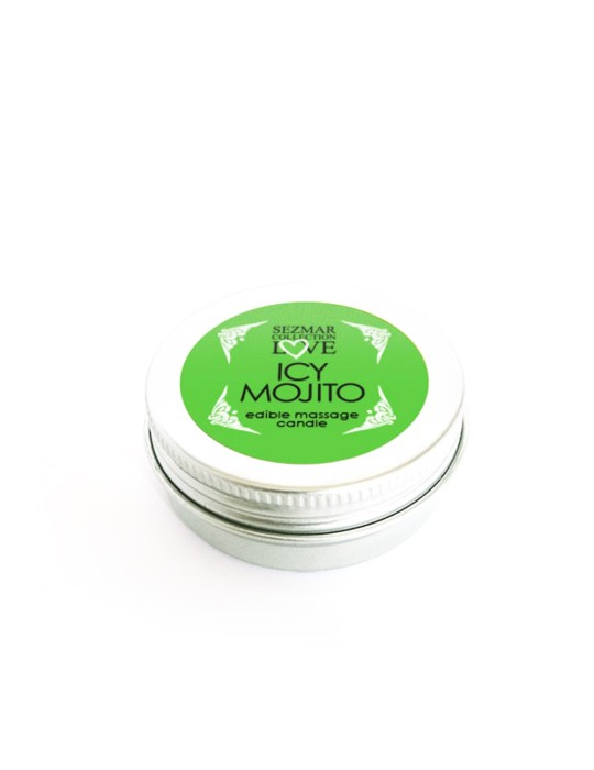 Mini Bougie de massage mojito 30ml - SEZ074