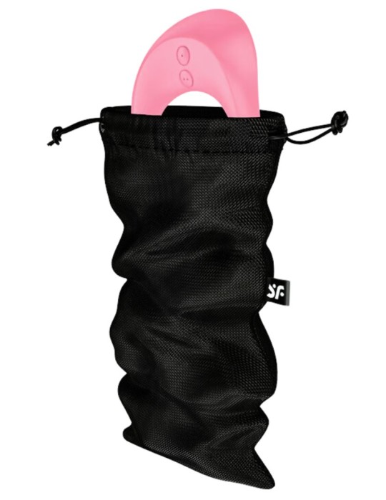 Sac de rangement sextoys noir taille M Treasure Bag Satisfyer - CC597859