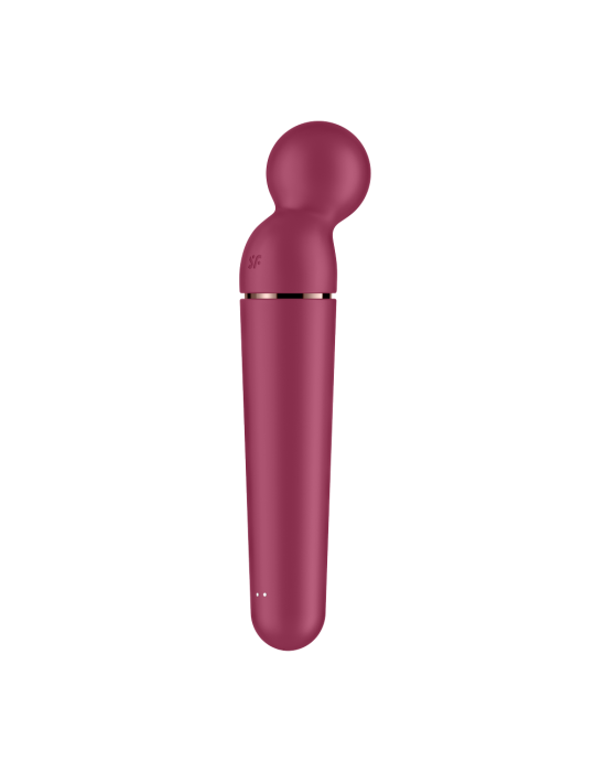 Vibromasseur wand rouge USB 60 vibrations Planet Wand-er Satisfyer - CC597844