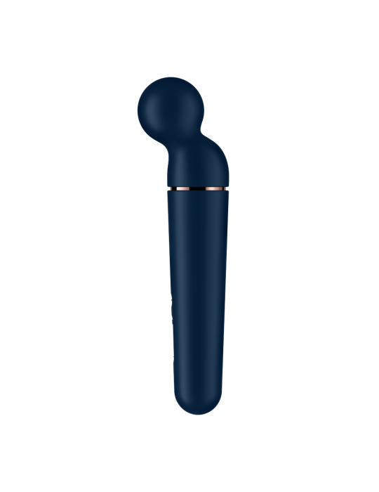 Vibromasseur wand bleu USB 60 vibrations Planet Wand-er Satisfyer - CC597845