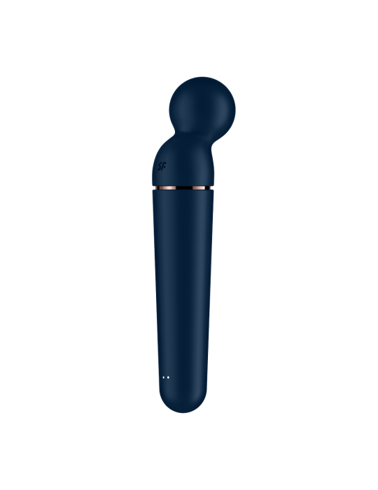 Vibromasseur wand bleu USB 60 vibrations Planet Wand-er Satisfyer - CC597845