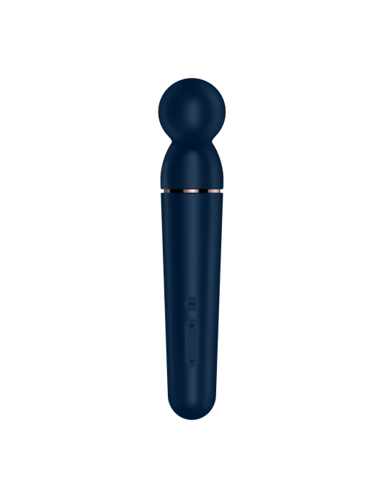 Vibromasseur wand bleu USB 60 vibrations Planet Wand-er Satisfyer - CC597845