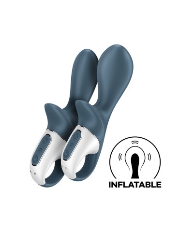 Vibromasseur gonflable anal gris USB Air Pump Booty 2 Satisfyer - CC597846