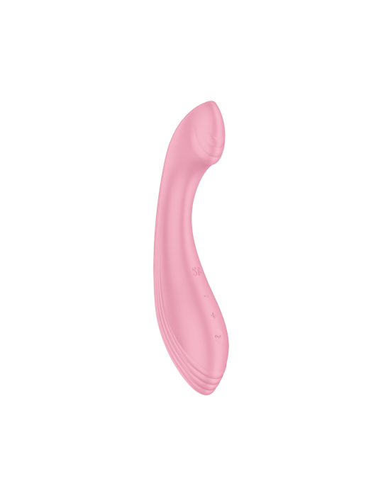 Vibromasseur G spot rose, vibrations fortes G-Force Satisfyer - CC597835