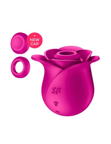 Stimulateur de clitoris rose par ondes de pression ou sans contact Pro 2 Modern Blossom Satisfyer - CC597841