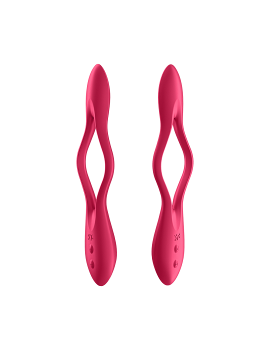 Sextoy flexible multifonction, vibromasseur, cockring, stimulateur de clitoris USB Elastic Joy Satisfyer - CC597800