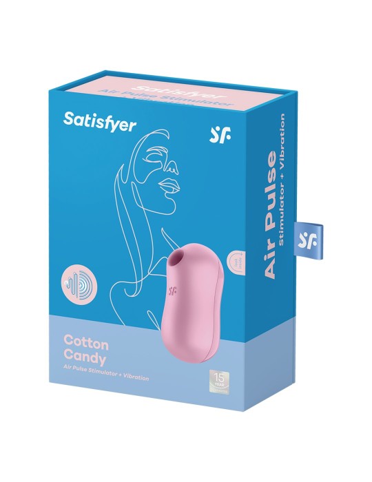 Stimulateur de clitoris Cotton Candy Satisfyer - CC597793