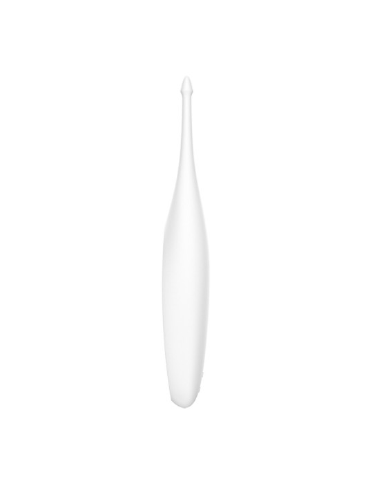 Stimulateur polyvalent pour zone ciblé blanc USB, Twirling Fun Satisfyer - CC597725