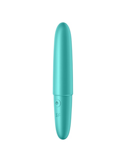 Vibromasseur turquoise USB Ultra Power Bullet 6 Satisfyer - CC597741