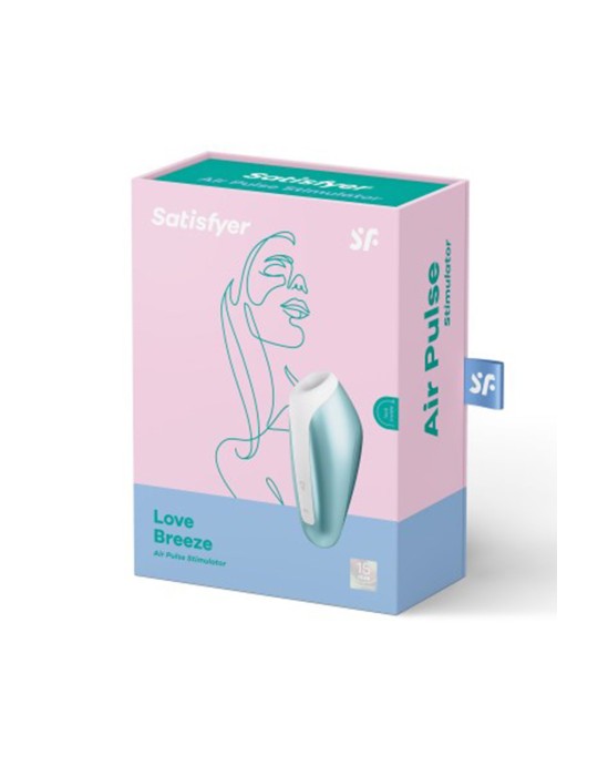 Stimulateur de clitoris Love Breeze Bleu Satisfyer - CC5972510040