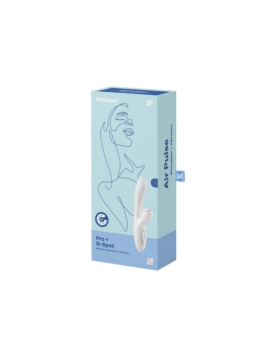 Vibromasseur rabbit blanc Pro G-spot Satisfyer - CC597126