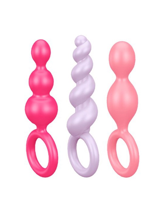 Coffret 3 plugs satisfyer couleur Booty Call - CC597160