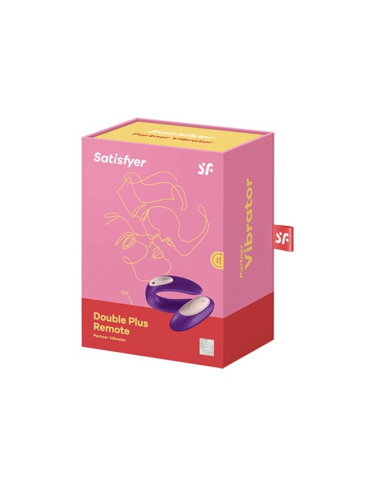 Stimulateur de couple Satisfyer Partner Plus télécommande - CC597128