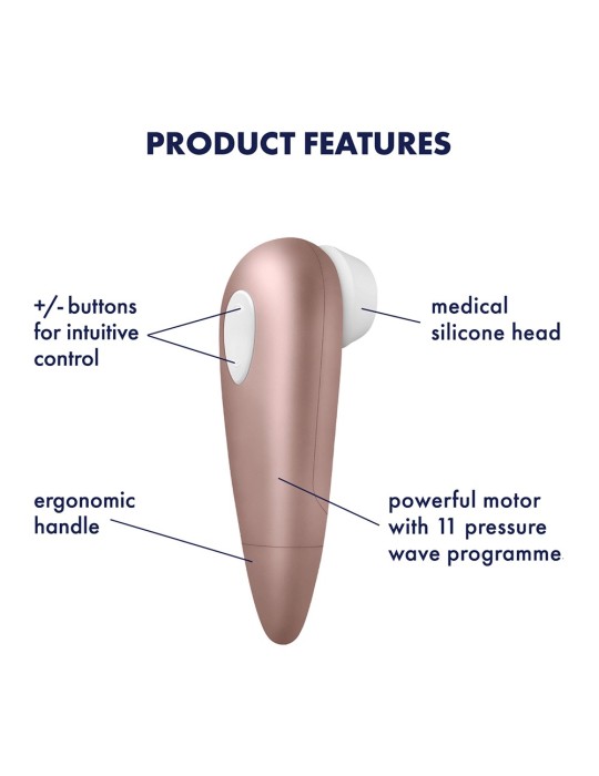 Stimulateur clitoris Satisfyer 1 Next Generation - CC597123