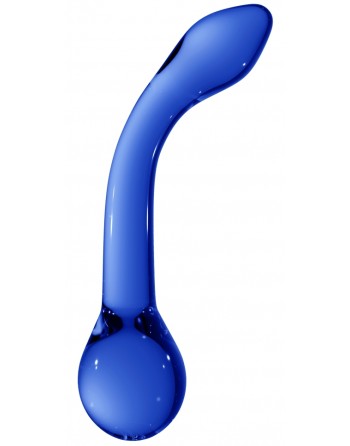 Plug en verre G-Rider Bleu 18 x 4.3cm